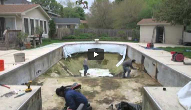 pool liner replacement